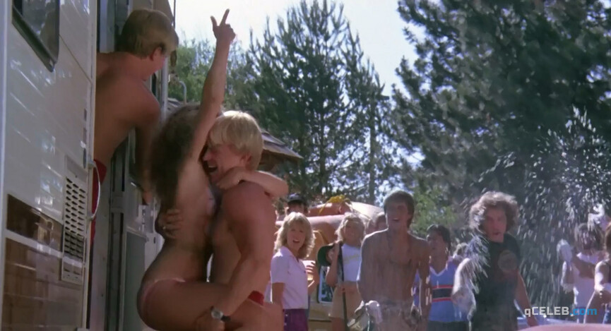 5. Peggy Trentini nude, Jennifer Runyon sexy, Lori Sutton nude – Up the Creek (1984)