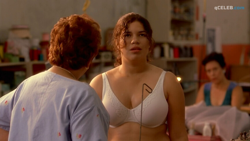 6. America Ferrera sexy – Real Women Have Curves (2002)