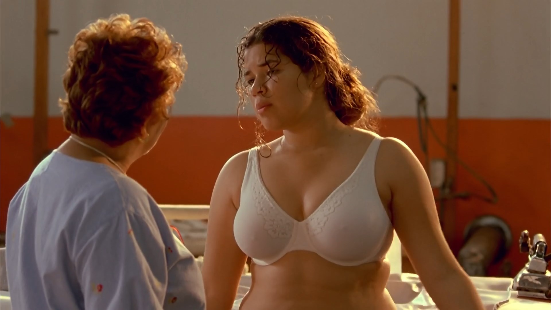 America Ferrera appears sexy in the comedy-drama film “Real Women Have Curv...