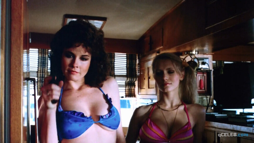 4. Shelley Taylor Morgan nude, Suzanne M. Regardm nude, Lori Sutton nude, Lorraine Michaels nude – Malibu Express (1985)