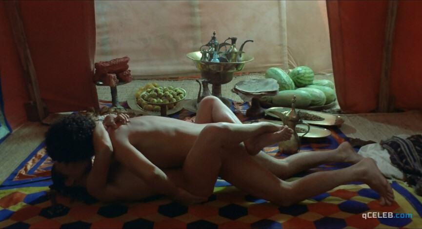 22. Ines Pellegrini nude, Barbara Grandi nude – Arabian Nights (1974)