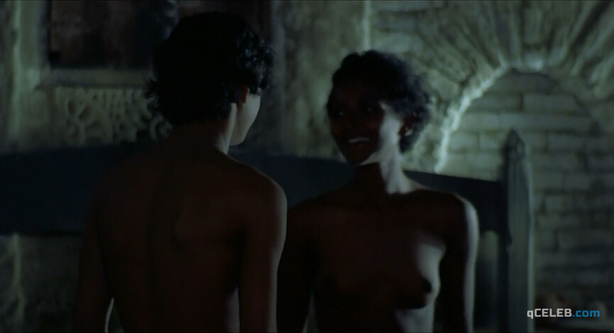 4. Ines Pellegrini nude, Barbara Grandi nude – Arabian Nights (1974)