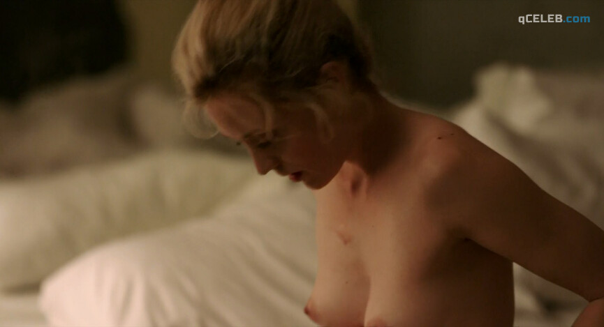 3. Evelyne Brochu nude – Past Imperfect (2016)