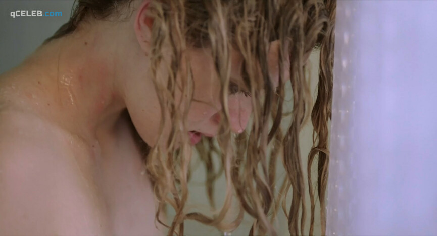 6. Evelyne Brochu nude – Past Imperfect (2016)