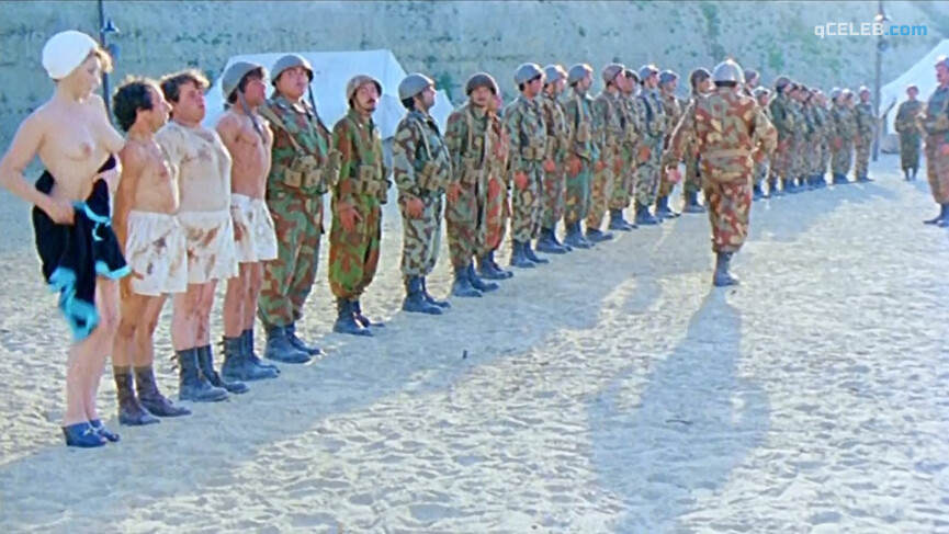 10. Edwige Fenech nude – The Nurse on a Military Tour (1977)