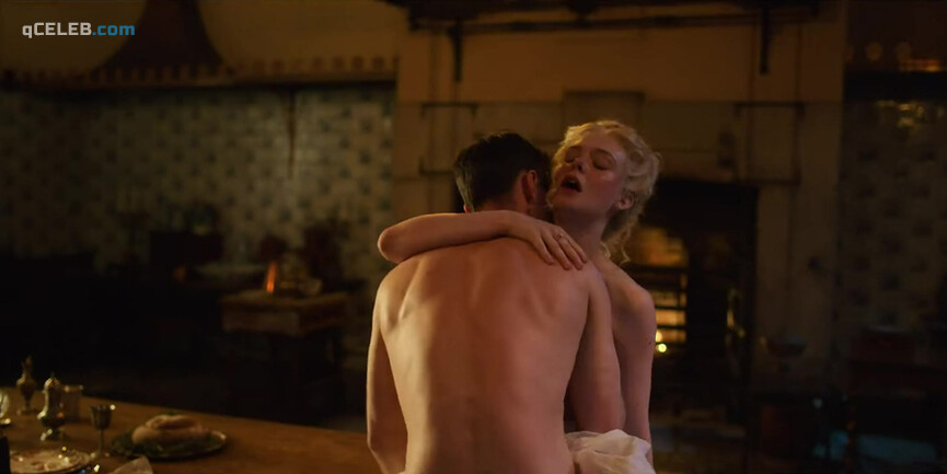 3. Elle Fanning nude – The Great s02e01 (2021)