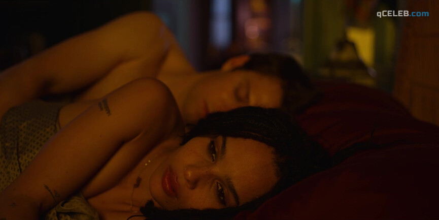 7. Zoe Kravitz nude – High Fidelity s01e01 (2020)