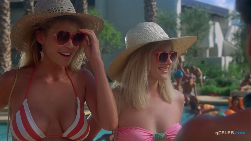4. Barbara Crampton nude, Kathleen Kinmont nude, Sheree J. Wilson nude – Fraternity Vacation (1985)