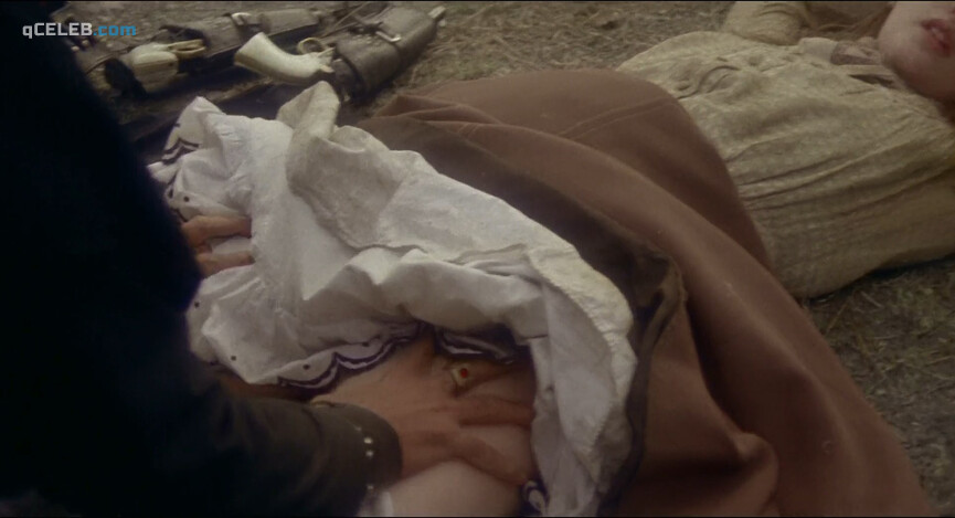 2. Lynne Frederick nude – Four of the Apocalypse (1975)