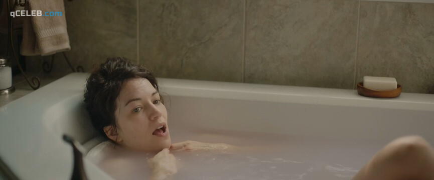 11. Nathalie Emmanuel nude, Britt Lower sexy – Holly Slept Over (2020)