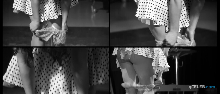 1. Saskia Burmeister nude – Black & White & Sex (2012)