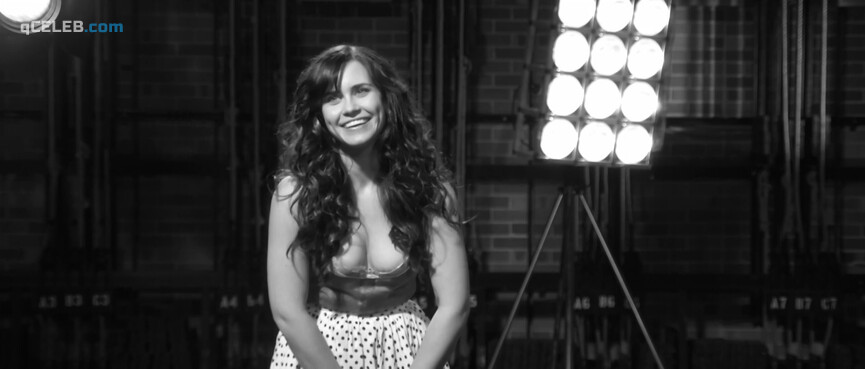 2. Saskia Burmeister nude – Black & White & Sex (2012)