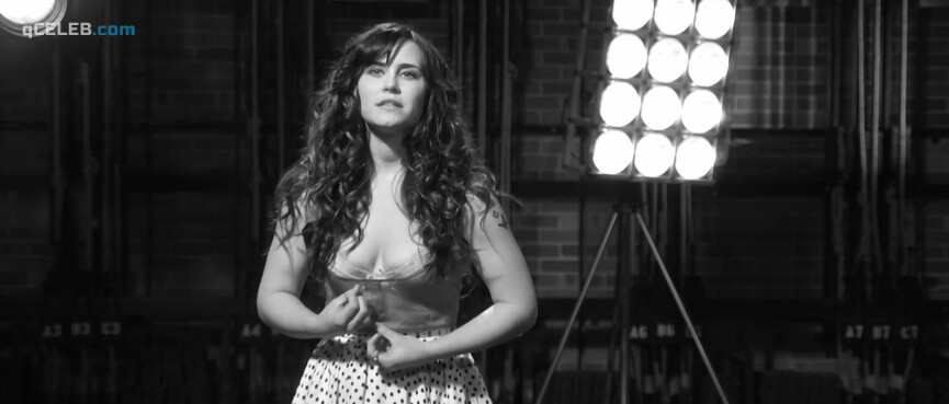 3. Saskia Burmeister nude – Black & White & Sex (2012)