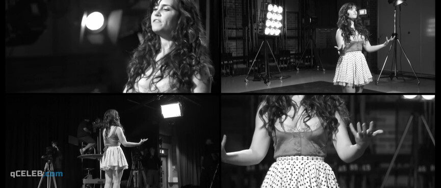 6. Saskia Burmeister nude – Black & White & Sex (2012)