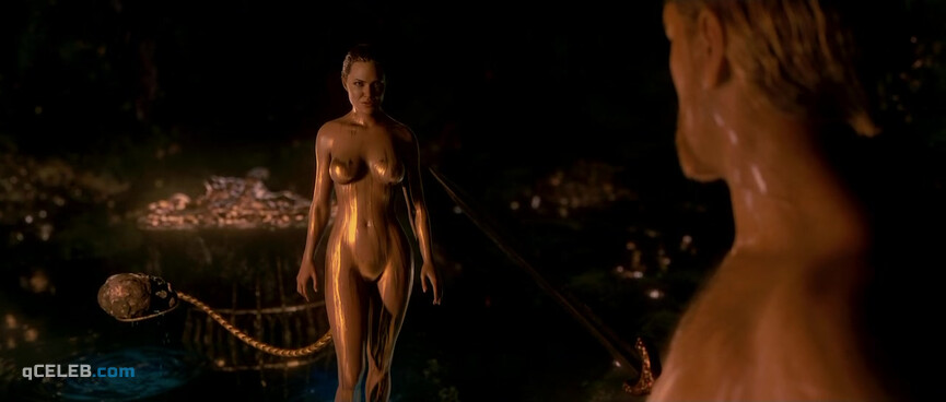 10. Angelina Jolie nude – Beowulf (2007)