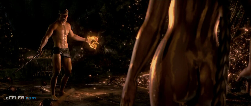 5. Angelina Jolie nude – Beowulf (2007)