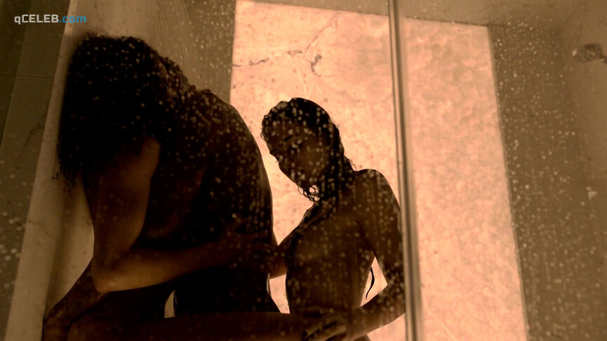 4. Andrea Londo nude, Lex Scott Davis nude – SuperFly (2018)