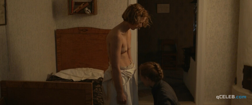 4. Alba August nude – Becoming Astrid (2018)