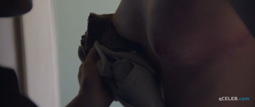 6. Alba August nude – Becoming Astrid (2018)