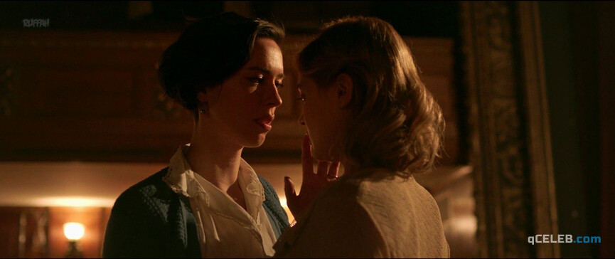 1. Rebecca Hall nude, Bella Heathcote sexy – Professor Marston and the Wonder Women (2017)