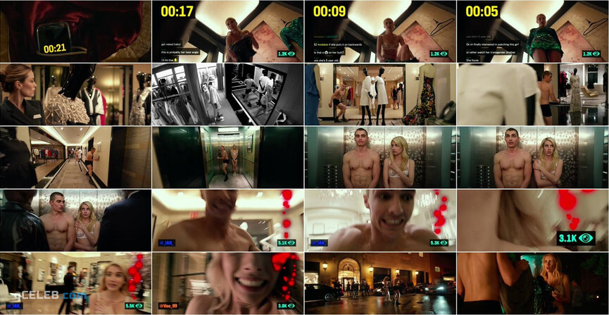 2. Emma Roberts sexy – Nerve (2016)