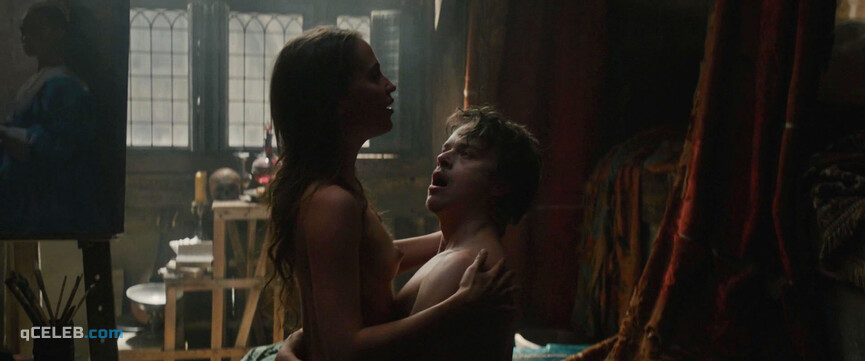 1. Alicia Vikander nude – Tulip Fever (2017)