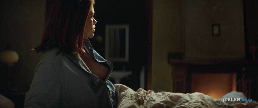 3. Sophie Cookson nude – The Crucifixion (2017)