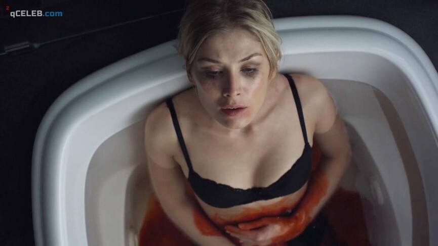 1. Rosamund Pike sexy, Emily Meade nude – Burning Palms (2010)