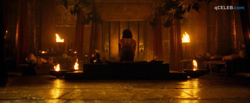 1. Sofia Boutella nude – The Mummy (2017)