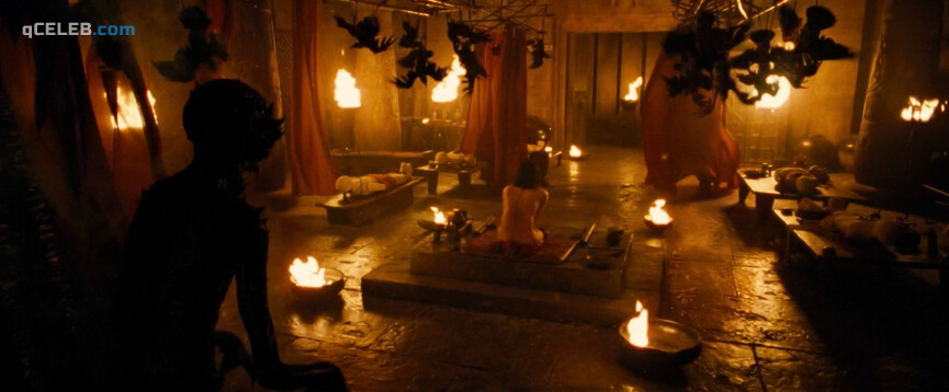 2. Sofia Boutella nude – The Mummy (2017)