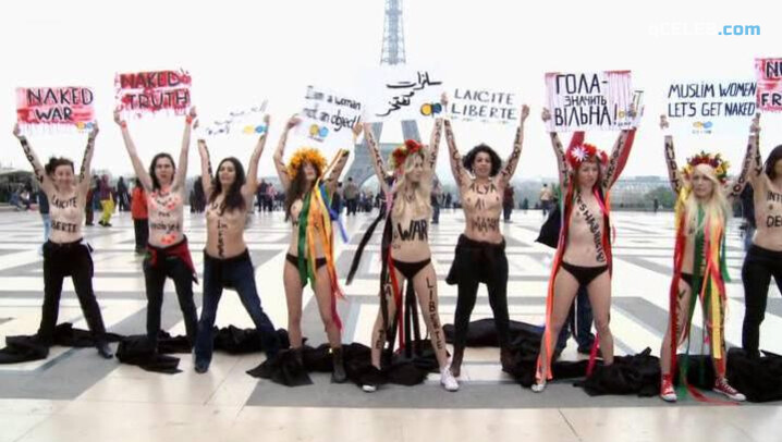 2. Inna Shevchenko nude, Sasha Shevchenko nude, Oksana Shachko nude – I Am FEMEN (2014)