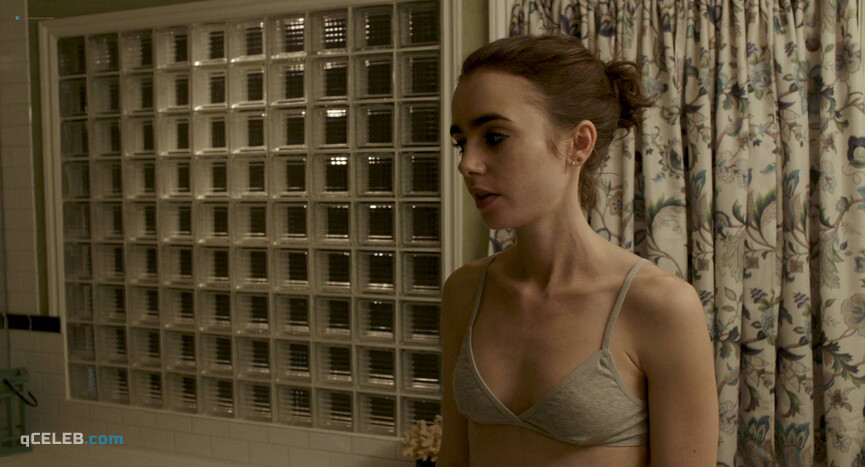 2. Lily Collins nude – To the Bone (2017)