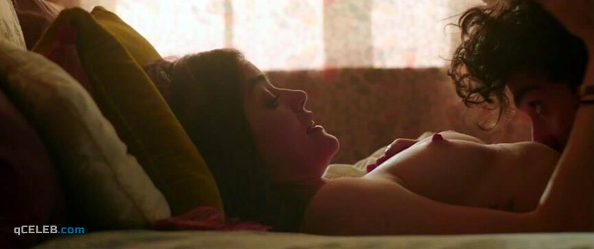 1. Lucy Hale nude – Dude (2017)