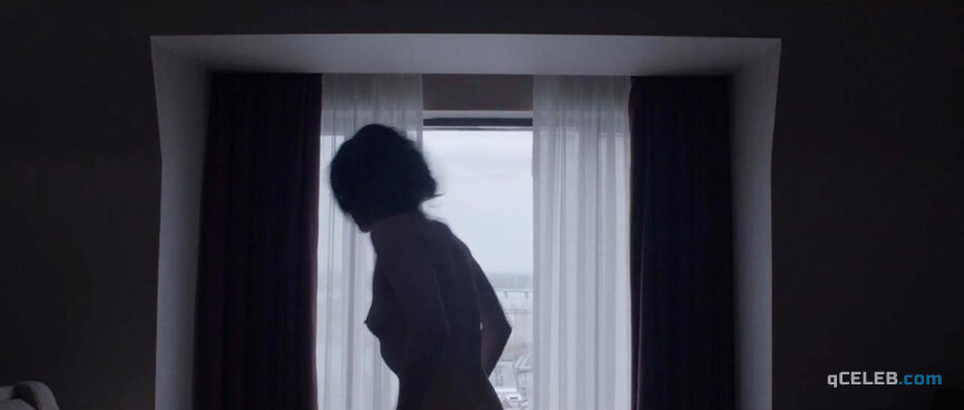 2. Emily Hampshire nude – Holder's Comma (2014)