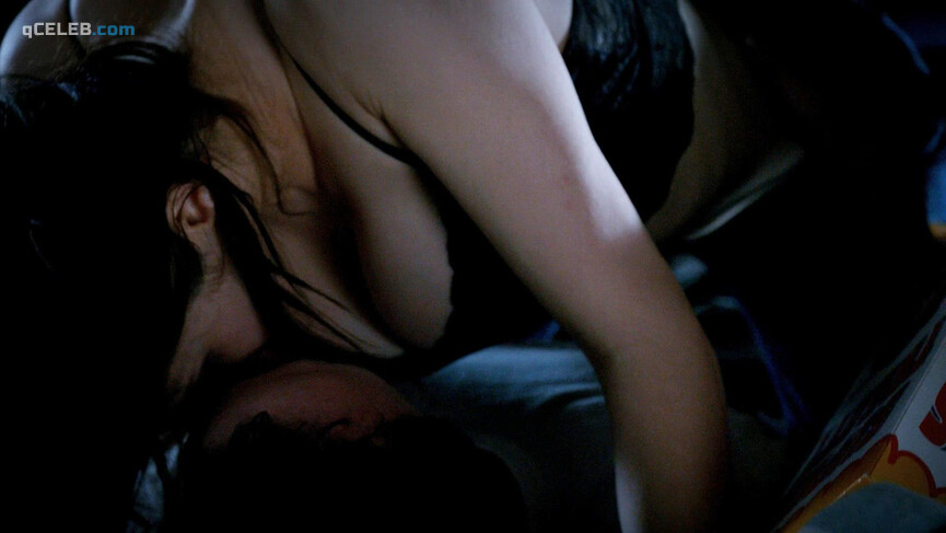 2. Alexandra Daddario sexy – Burying the Ex (2014)