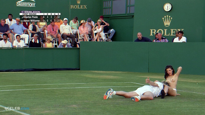 3. Lyssa Roberts nude – 7 Days in Hell (2015)