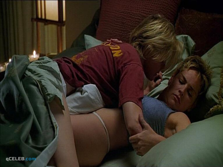 1. Sharon Stone nude, Ellen DeGeneres nude – If These Walls Could Talk 2 (2000)