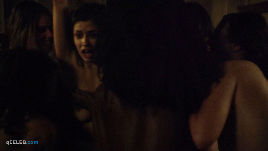 1. Amber Coney nude – The Institute (2017)