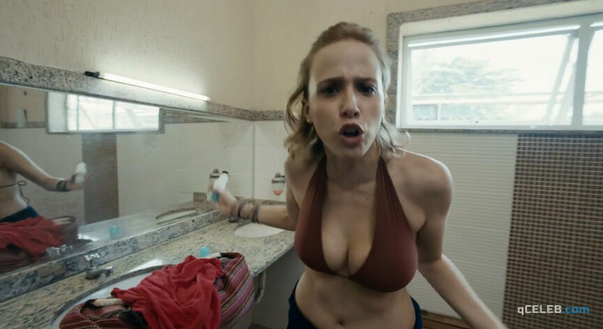 2. Deborah Secco nude – Good Luck (2014)