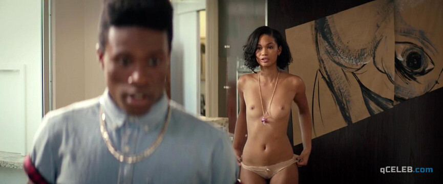 1. Chanel Iman nude – Dope (2015)