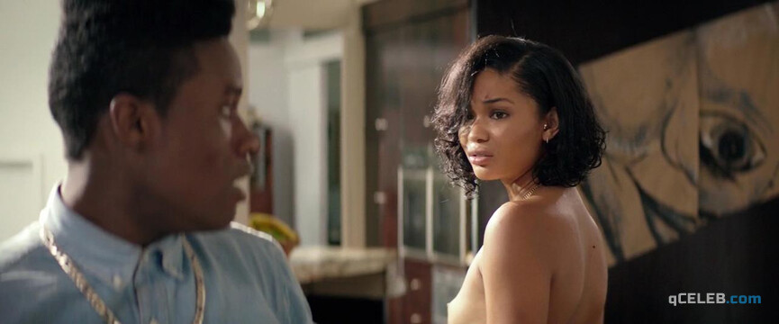 2. Chanel Iman nude – Dope (2015)