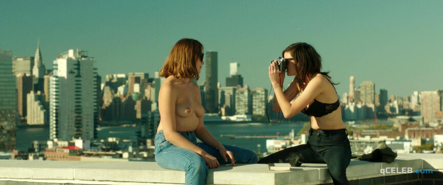 2. Lina Esco nude, Lola Kirke nude – Free the Nipple (2014)