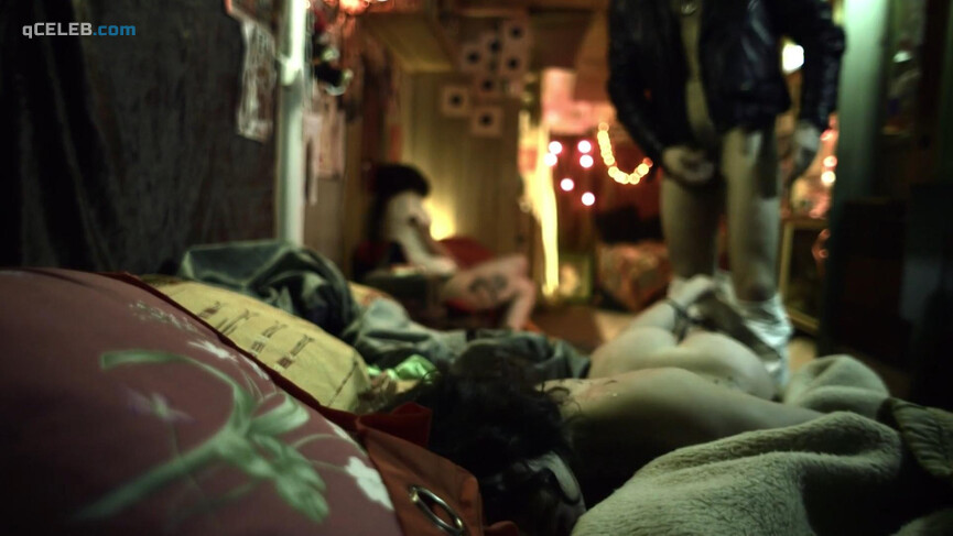 2. Daphne Hesnard nude – A Dark Night (2013)