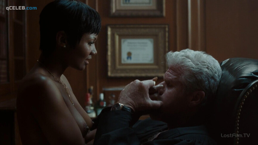 1. Emayatzy Corinealdi nude – Hand of God s01e01-08 (2014)