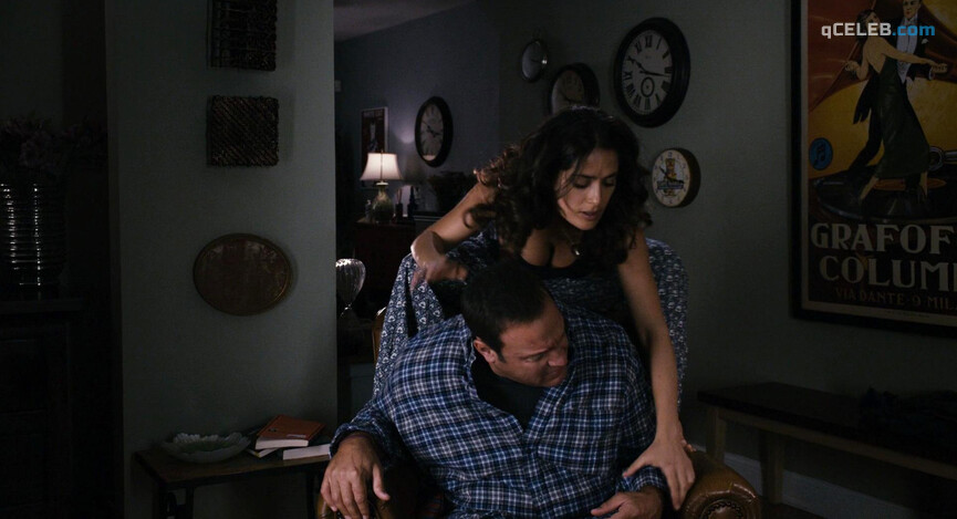 1. Salma Hayek sexy – Here Comes the Boom (2012)