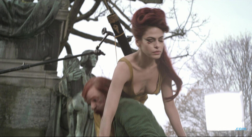 1. Eva Mendes sexy – Holy Motors (2012)