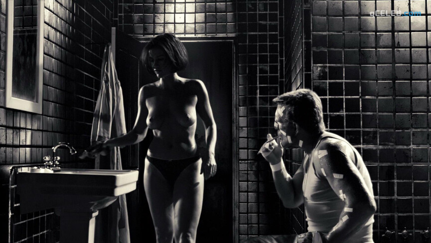 3. Carla Gugino nude – Sin City (2005)