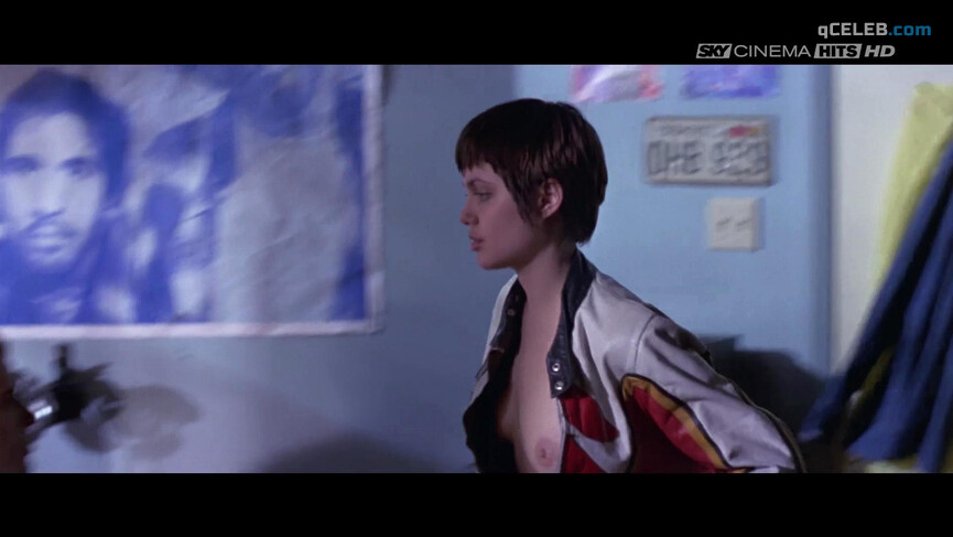 1. Angelina Jolie nude – Hackers (1995)