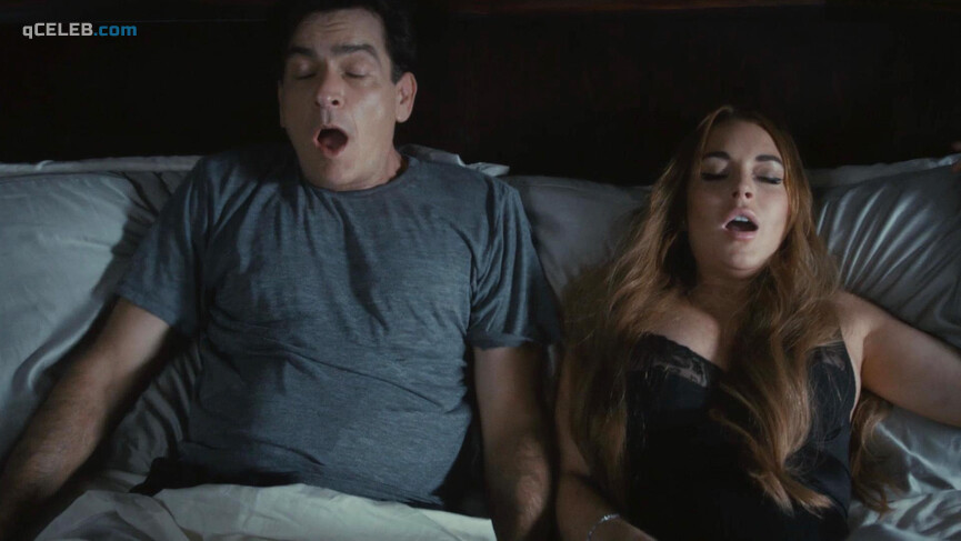 1. Lindsay Lohan sexy – Scary Movie 5 (2013)