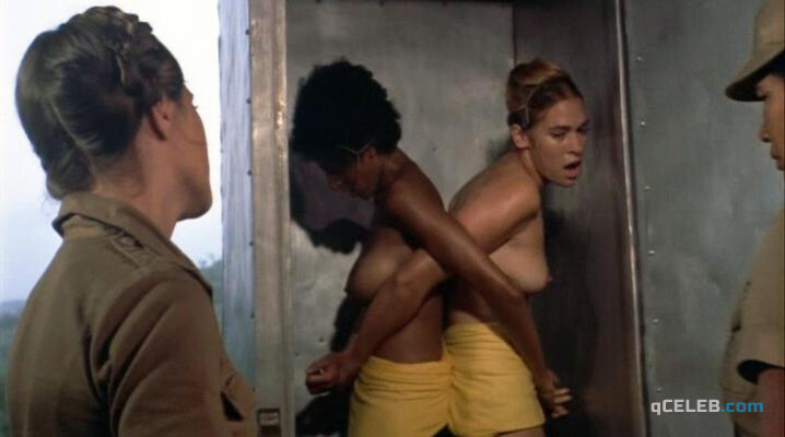 3. Pam Grier nude – Black Mama, White Mama (1973)